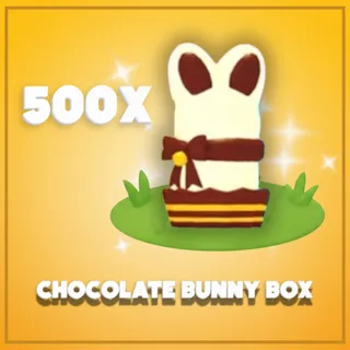 500x Chocolate Bunny Fox