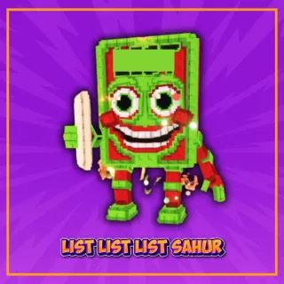 List List List Sahur