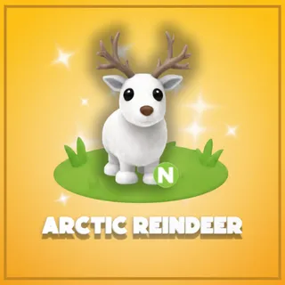 Neon Arctic Reindeer