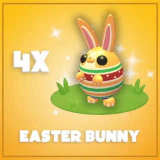 4x Easter Bunny