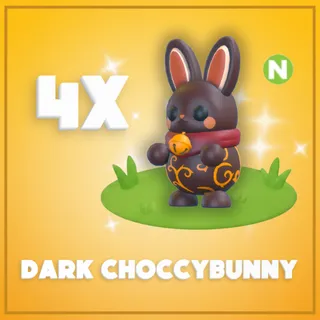 4x Neon Dark Choccybunny