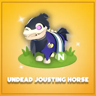 Neon Undead Jousting Horse
