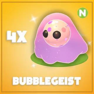 4x Neon Bubblegeist