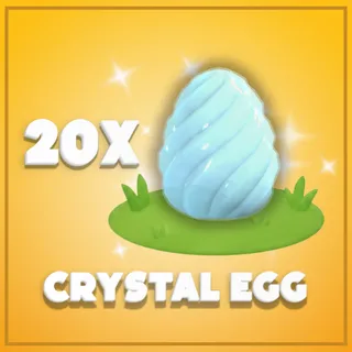20x Crystal Egg