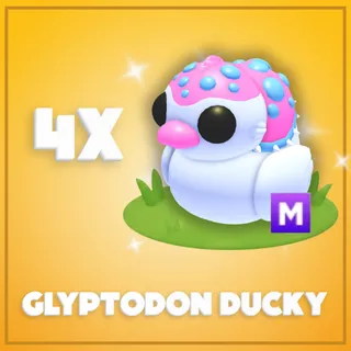 4x Mega Glyptodon Ducky