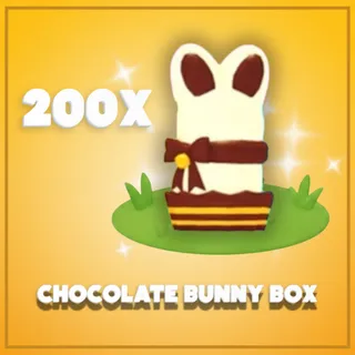200x Chocolate Bunny Fox