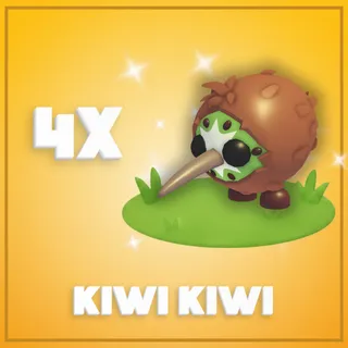 4x Kiwi Kiwi