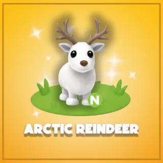 Neon Arctic Reindeer