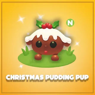 Neon Christmas Pudding Pup