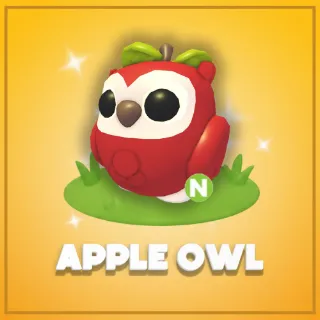 Neon Apple Owl