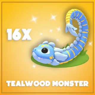 16x Tealwood Monster