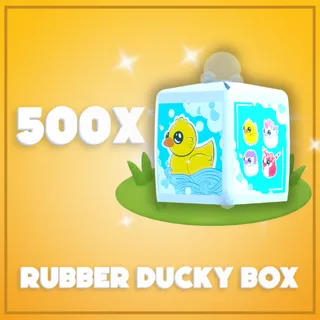 500x Rubber Ducky Box