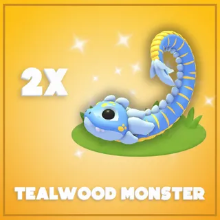 2x Tealwood Monster