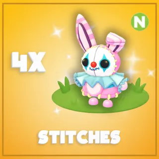 4x Neon stitches
