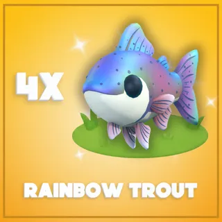 4x Rainbow Trout
