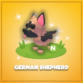 Neon German Shepherd