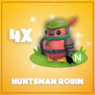 4x Neon Huntsman Robin