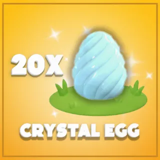 20x Crystal Egg