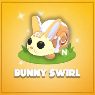 Neon Bunny Swirl