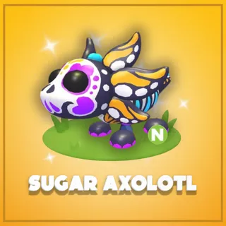 Neon Sugar Axolotl