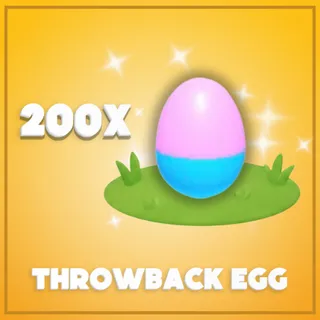 200x Throwback Egg