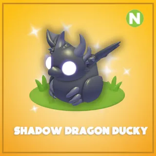 Neon Shadow Dragon Ducky
