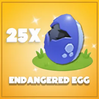 25x Endangered Egg