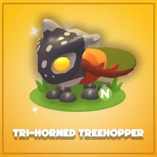 Neon Tri-horned Treehopper