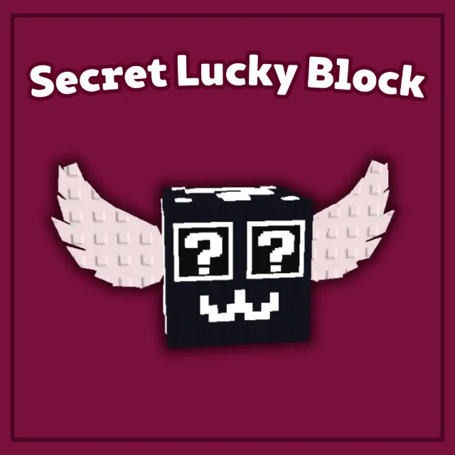 Secret Lucky Block - Game Item - Gameflip