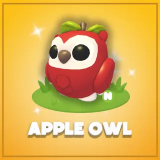 Neon Apple Owl