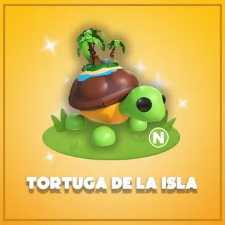 Neon Tortuga de la Isla 