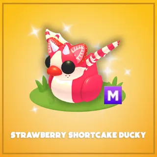 Mega Strawberry Shortcake Ducky
