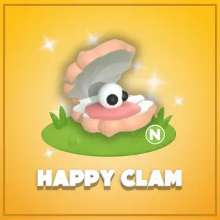 Neon Happy Clam