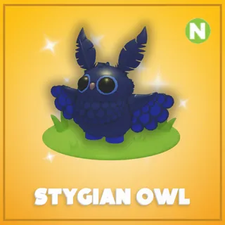 Neon Stygian Owl
