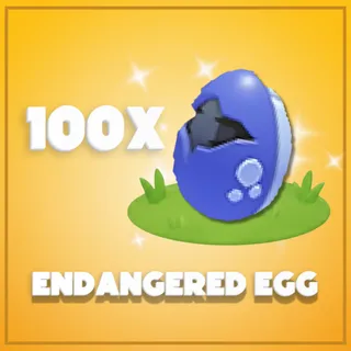 100x Endangered Egg