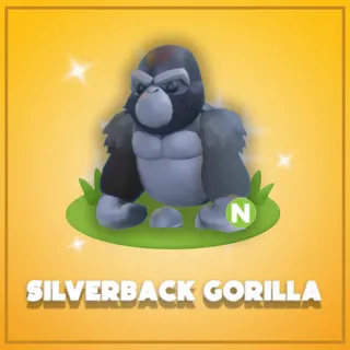 Neon Silverback Gorilla