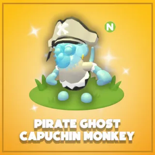 Neon Pirate Ghost Capuchin Monkey