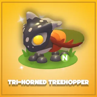 Neon Tri-horned Treehopper