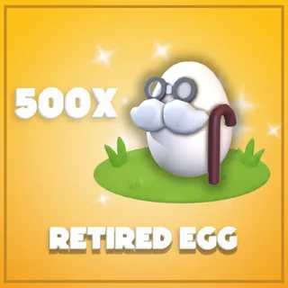 500x Retired Egg