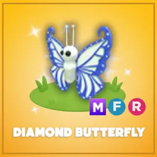 Mega Diamond Butterfly