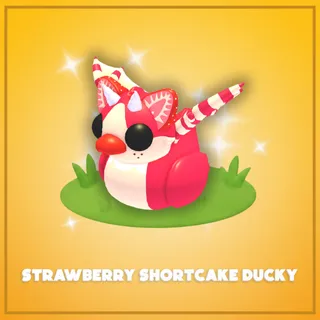 Strawberry Shortcake Ducky