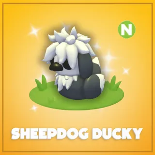 Neon Sheepdog Ducky