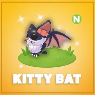 Neon Kitty Bat