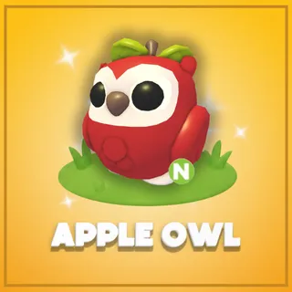 Neon Apple Owl