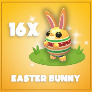 16x Easter Bunny