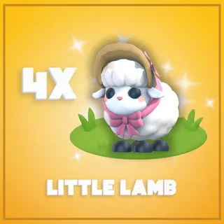 4x Little Lamb