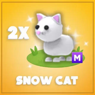 2x Mega Snow Cat