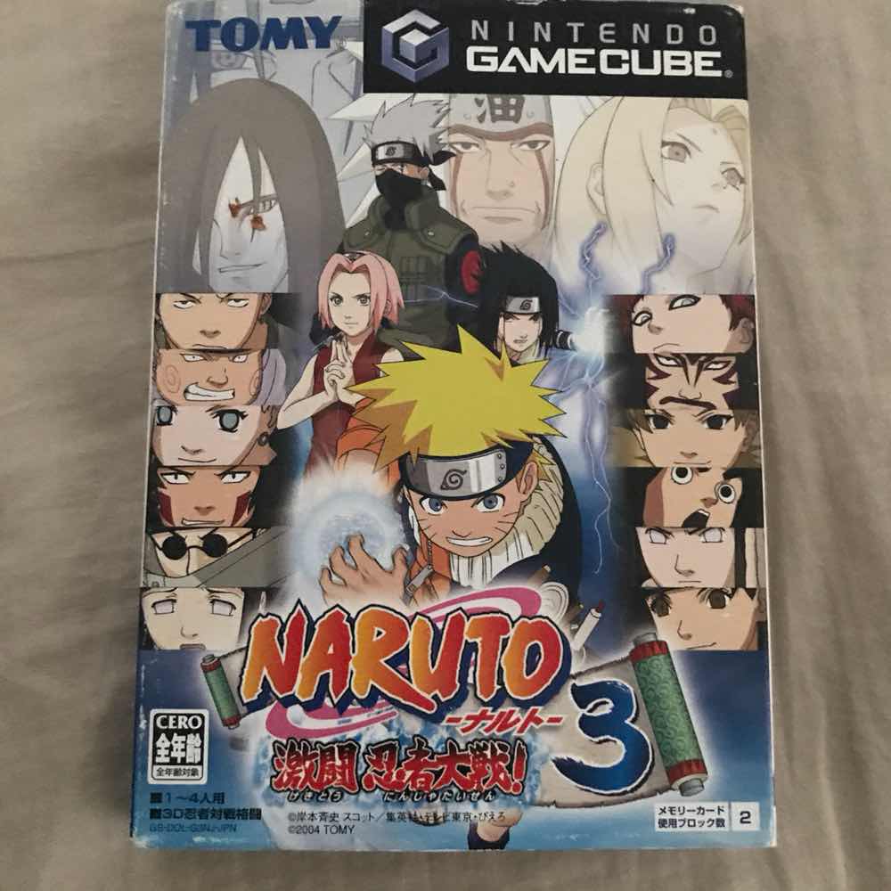 Naruto 3 Gamecube Games Like New Gameflip
