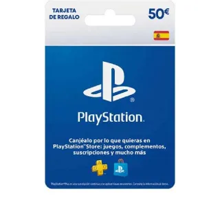 PlayStation Plus Gift Card 50€