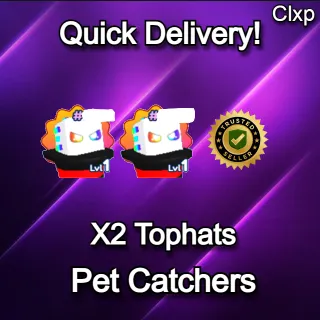 X2 TOPHATS | PET CATCHERS
